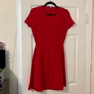 BCBGMAXAZRIA A line red dress